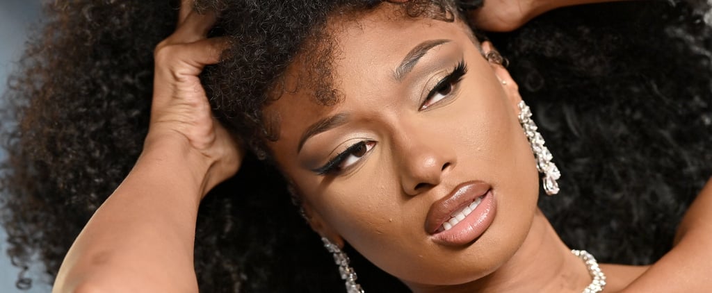 Megan Thee Stallion's Custom Rhinestone Naked Dress