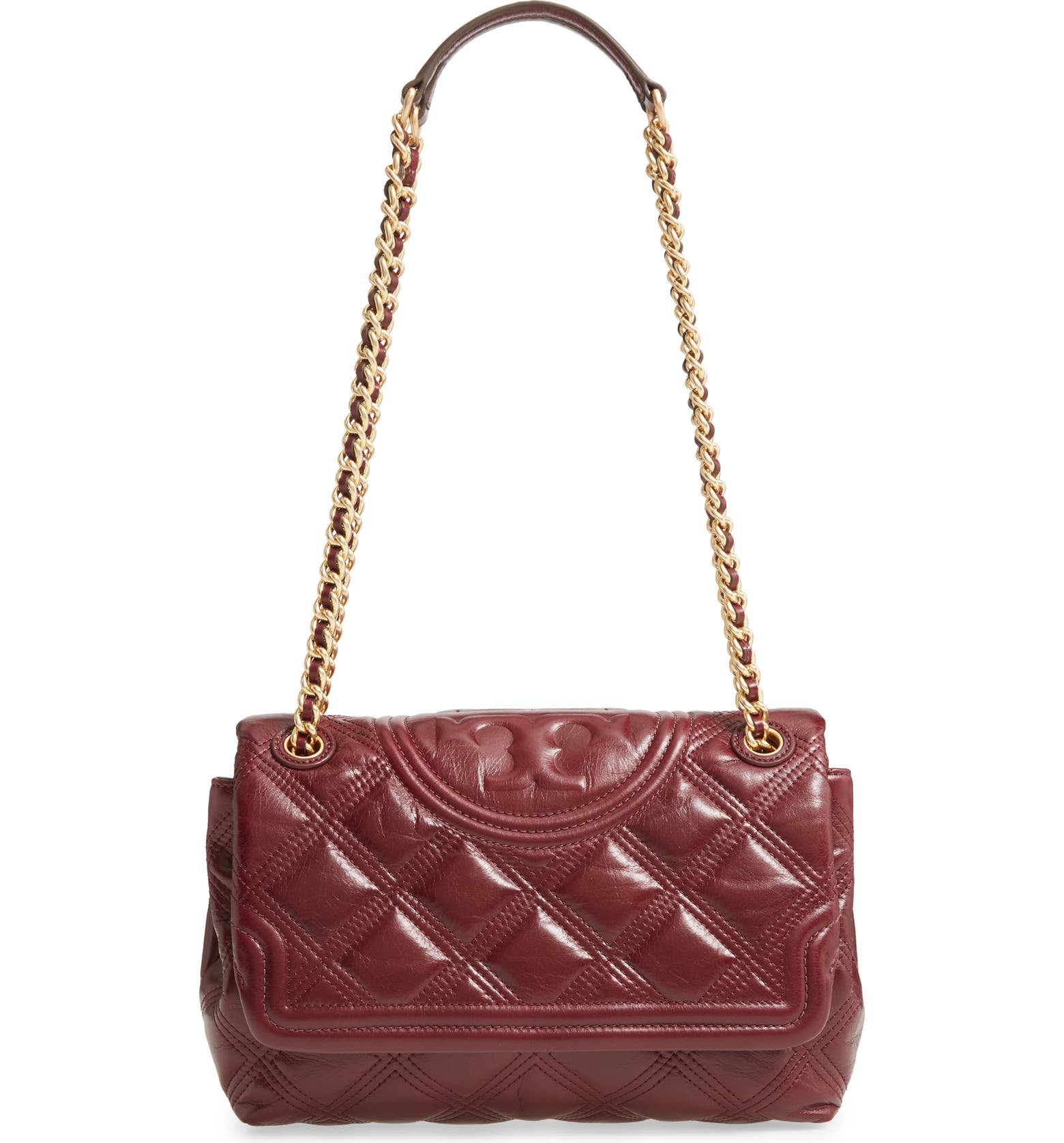 Tory Burch Fleming Soft Leather Clutch Nordstrom s Big Spring