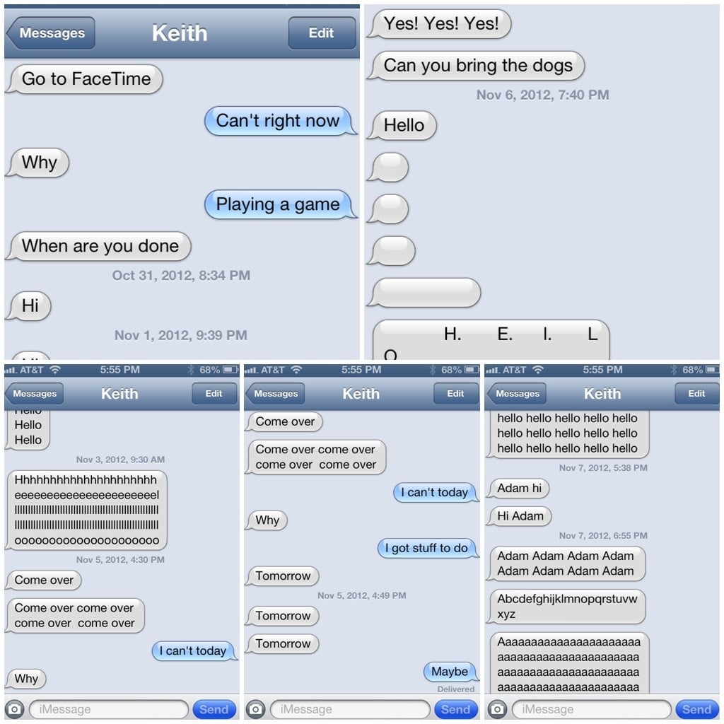 The Person Who Taught Their 9-Year-Old Nephew How to Text