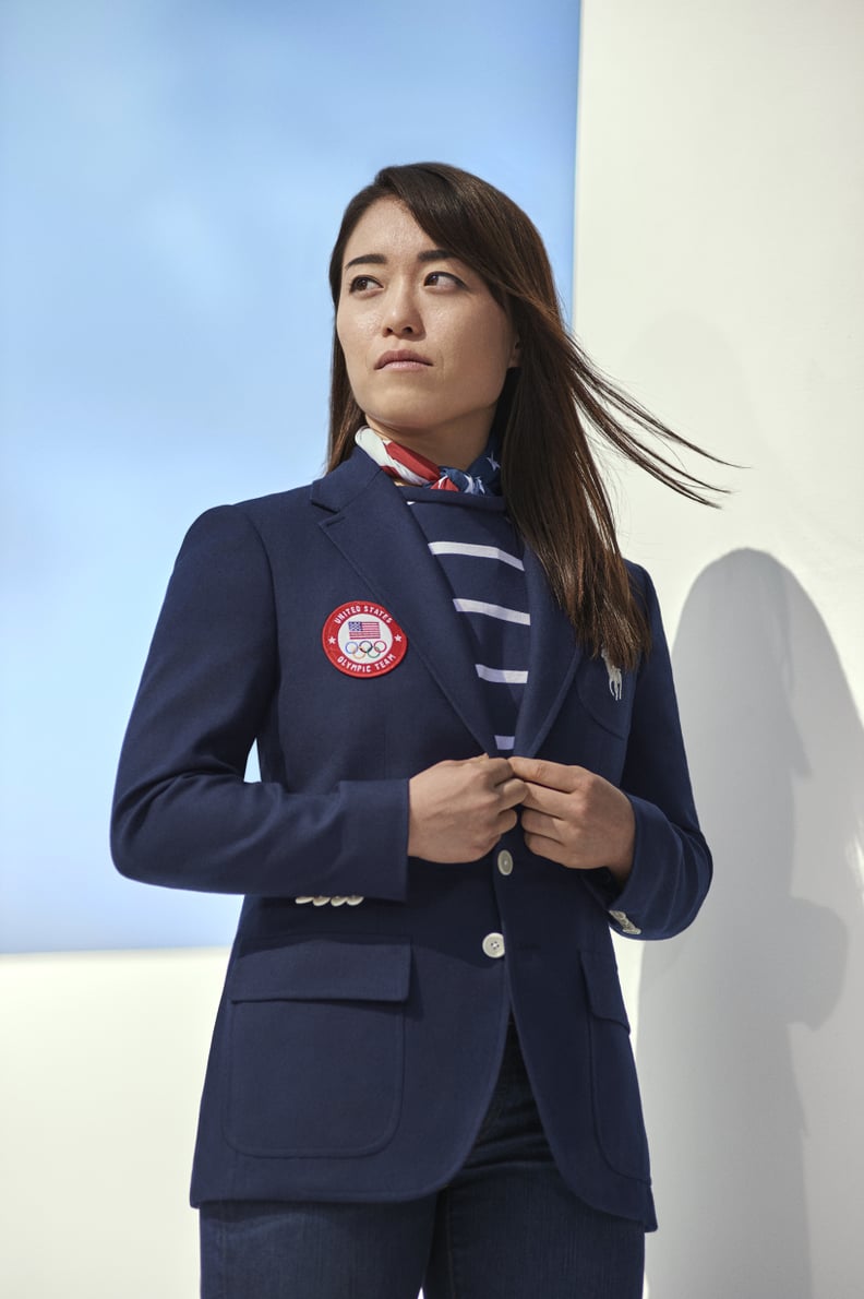 Team USA Opening Ceremony Outfit on Karate Athlete Sakura Kokumai