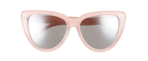 Quay Women's Stray Cat 58Mm Mirrored Cat-Eye Sunglasses