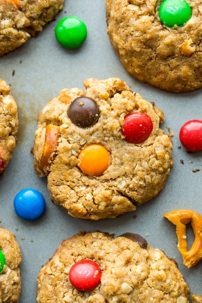 Gluten-Free Monster Cookies