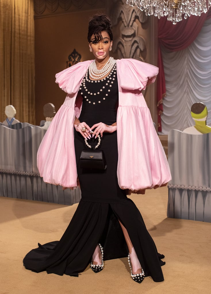 Hailey Bieber Walks in the Fall 2021 Moschino Runway Show