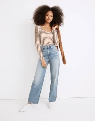 Madewell The Perfect Vintage Wide-Leg Full-Length Jeans