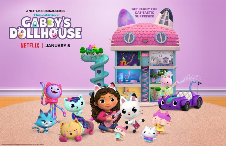 Season 1 of Gabby's Dollhouse Hits Netflix on Jan. 5!