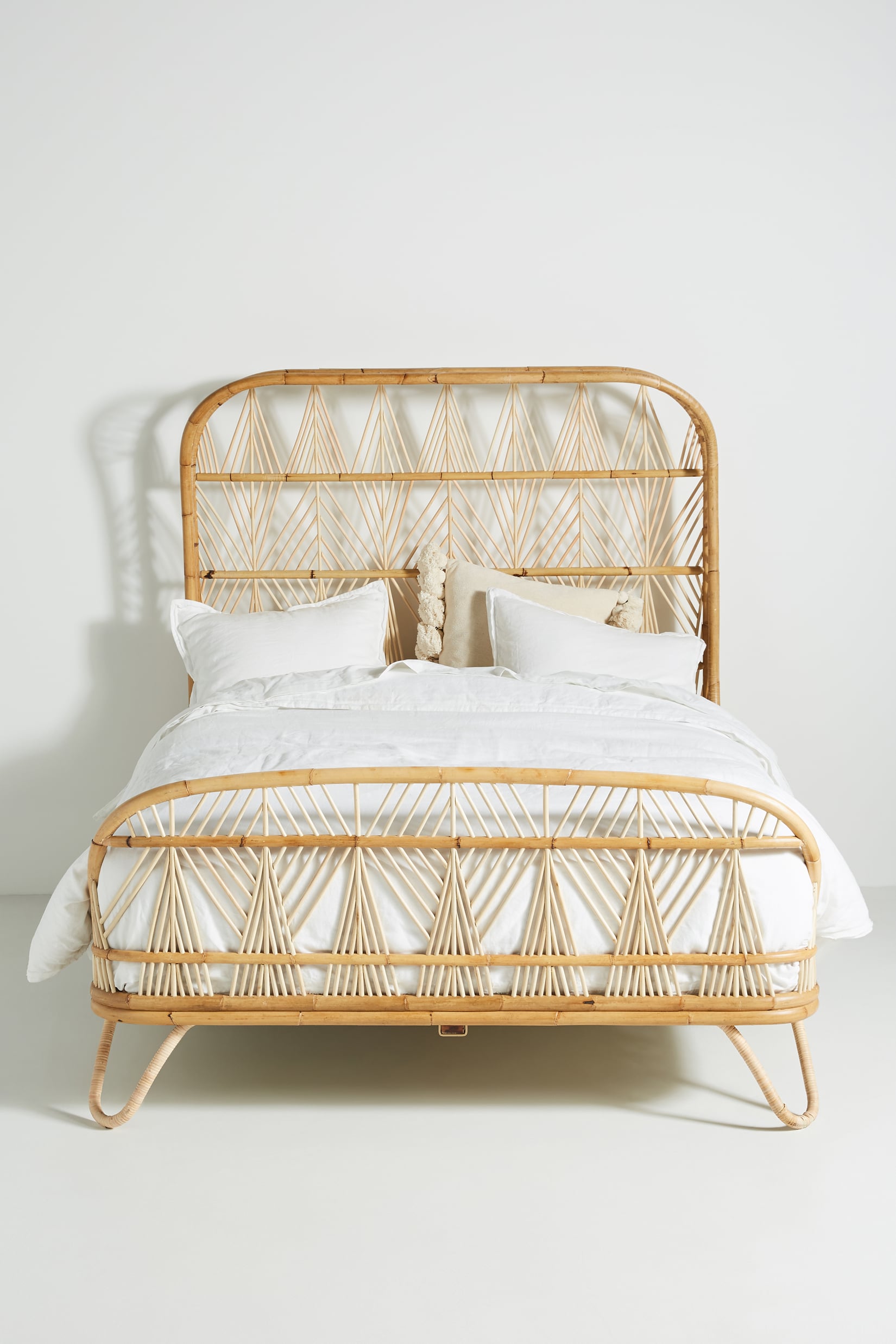 Anthropologie sales rattan bed