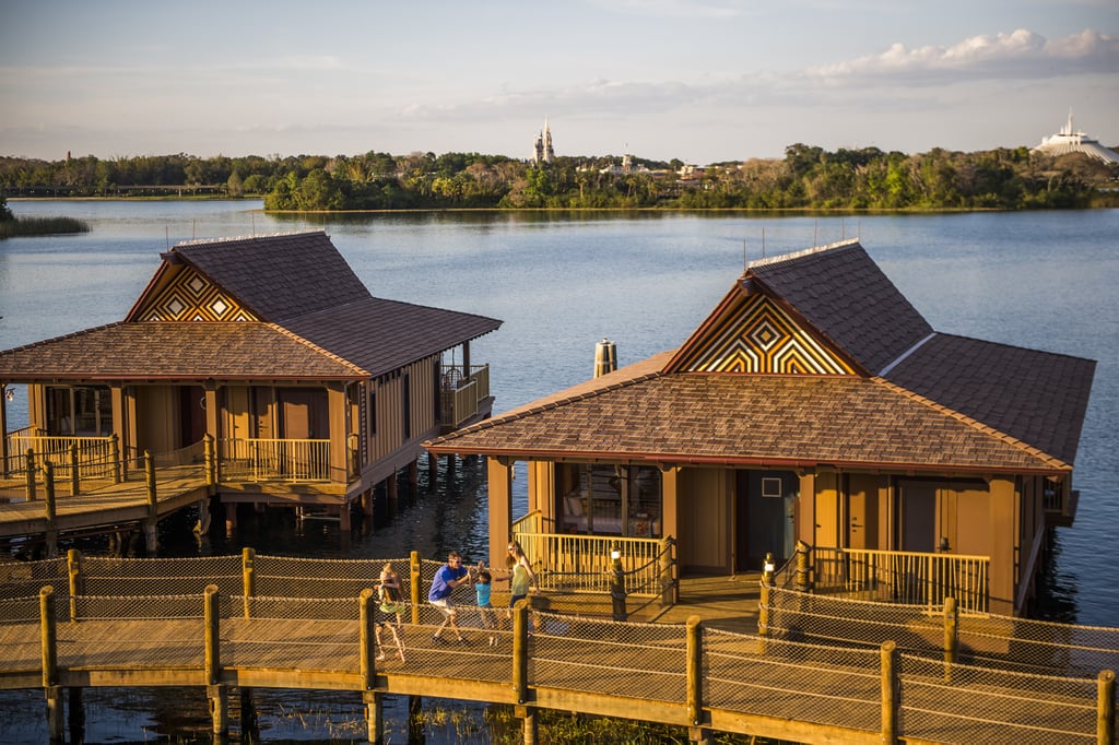 Stay in the Polynesian Bungalows