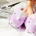 These Heated Unicorn Slippers Are What Every Couch Potato Needs — Your Feet Will Be Toasty!