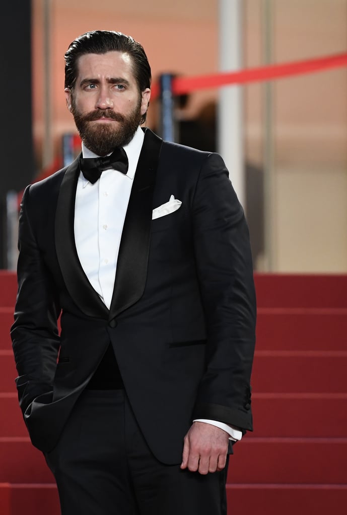 Jake suited up for the Cannes Film Festival in May 2017.