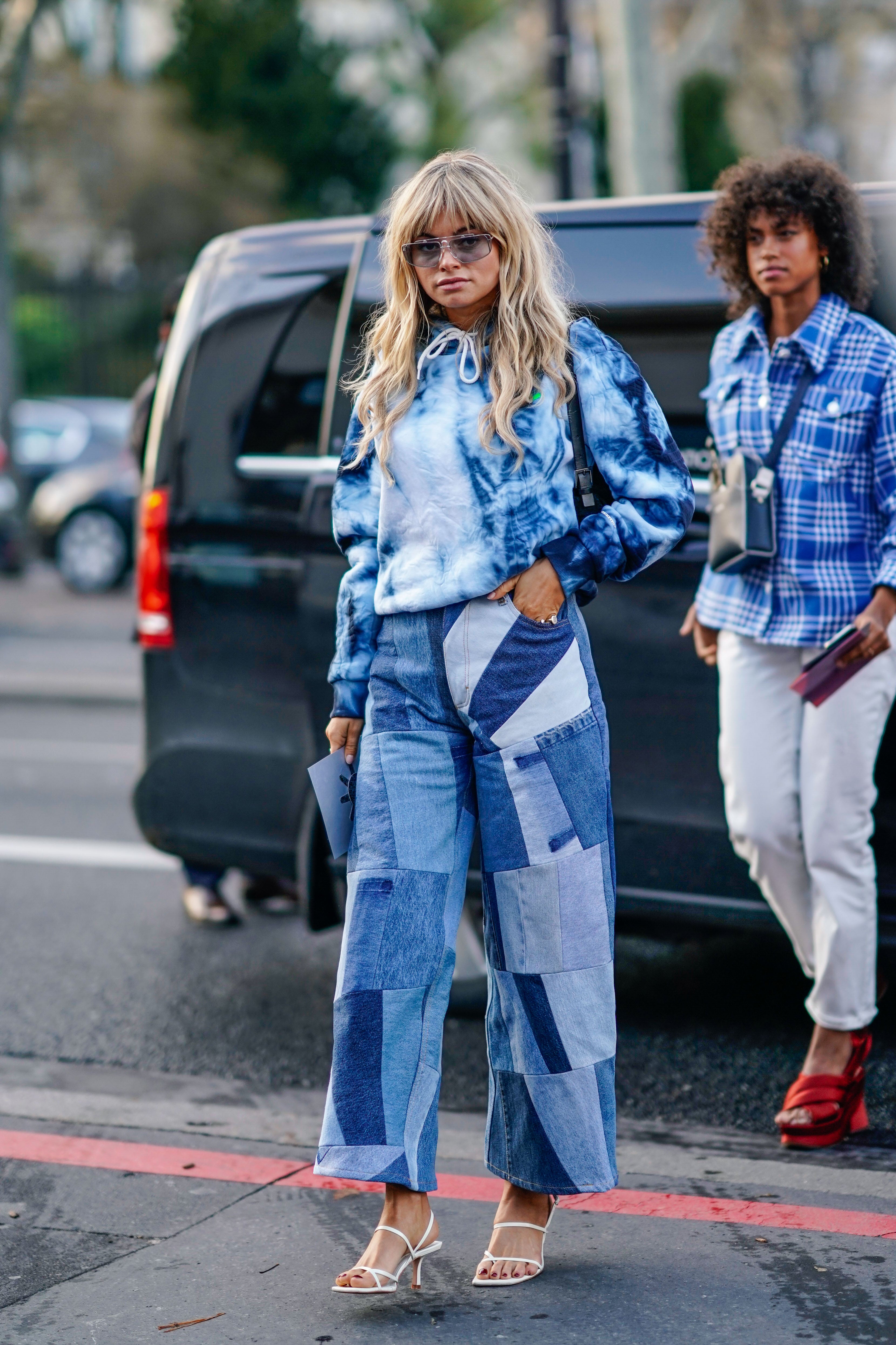 The Best Two-Tone and Patchwork Jeans 2021 | PS UK Fashion
