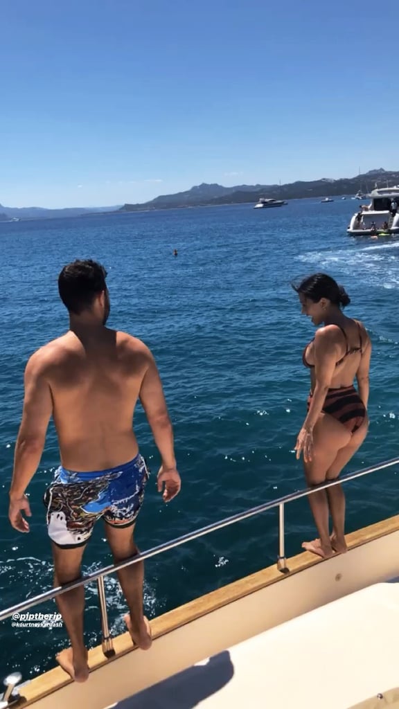 Kourtney Kardashian Bikini Pictures in Italy July 2019