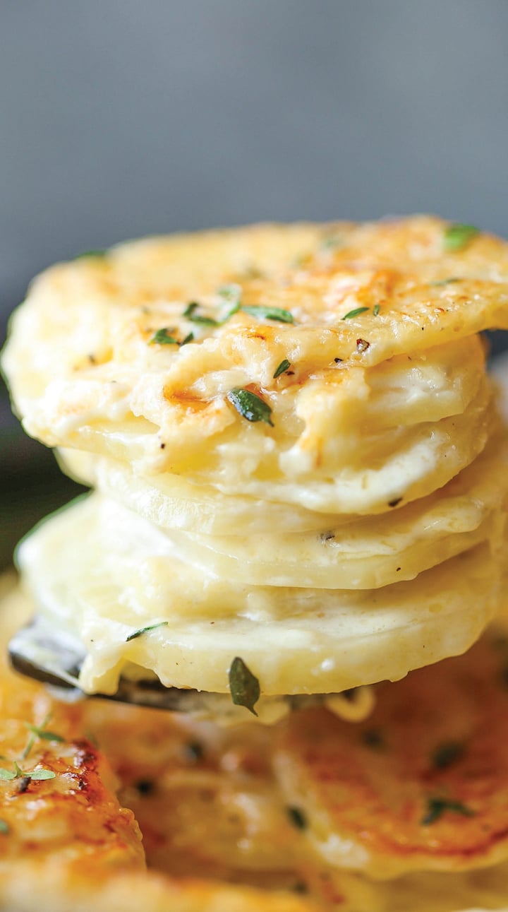 Slow-Cooker Cheesy Scalloped Potatoes