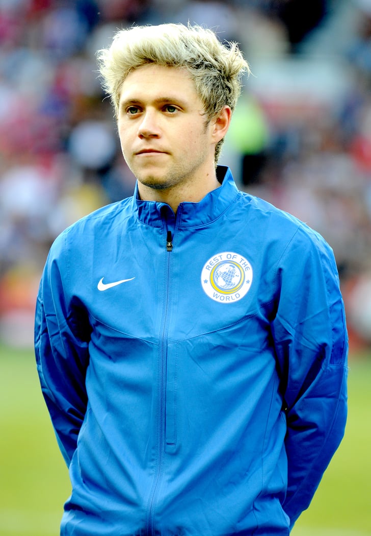 Niall Horan and Louis Tomlinson at Soccer Aid Game June 2016 | POPSUGAR