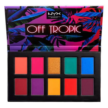 NYX Professional Makeup Off Tropic Shadow Palette