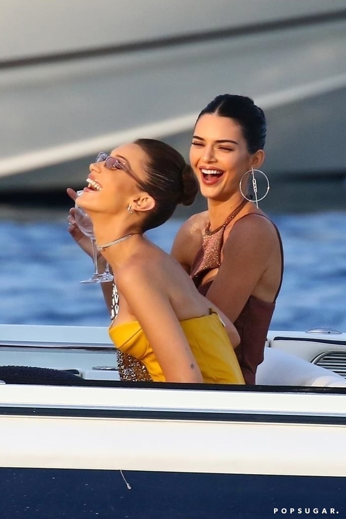 Kendall Jenner and Bella Hadid Cannes Yacht Photos May 2019