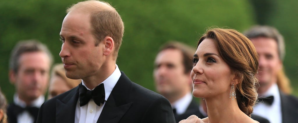 Prince William and Kate Middleton at Gala Dinner June 2016