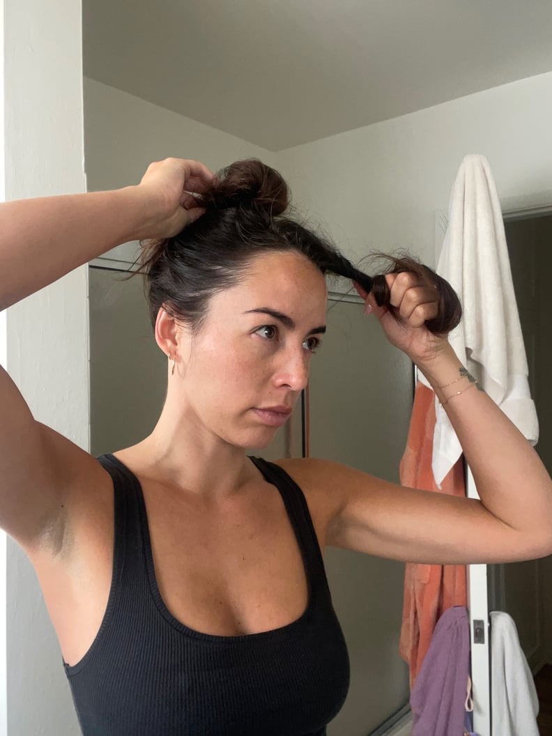 Section Hair Into 4 Parts