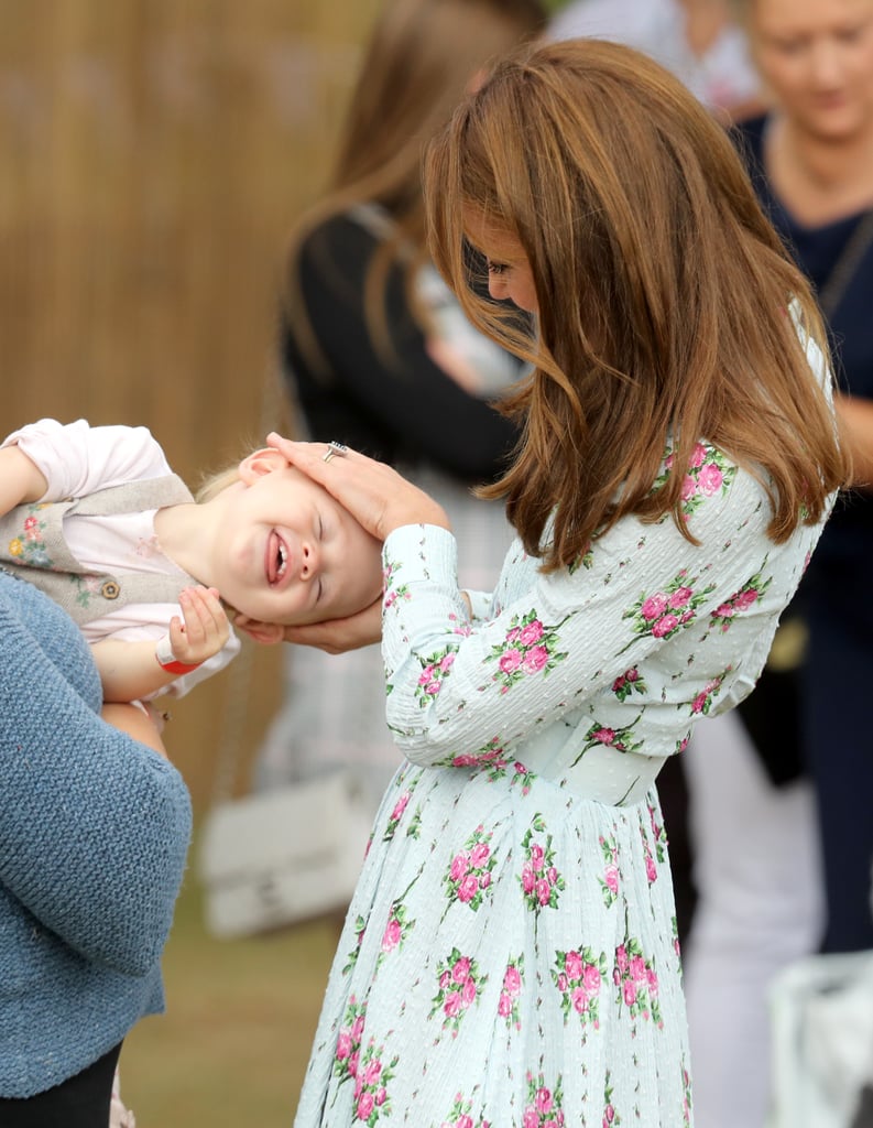 Kate Middleton Visits Back to Nature Garden at RHS Wisley