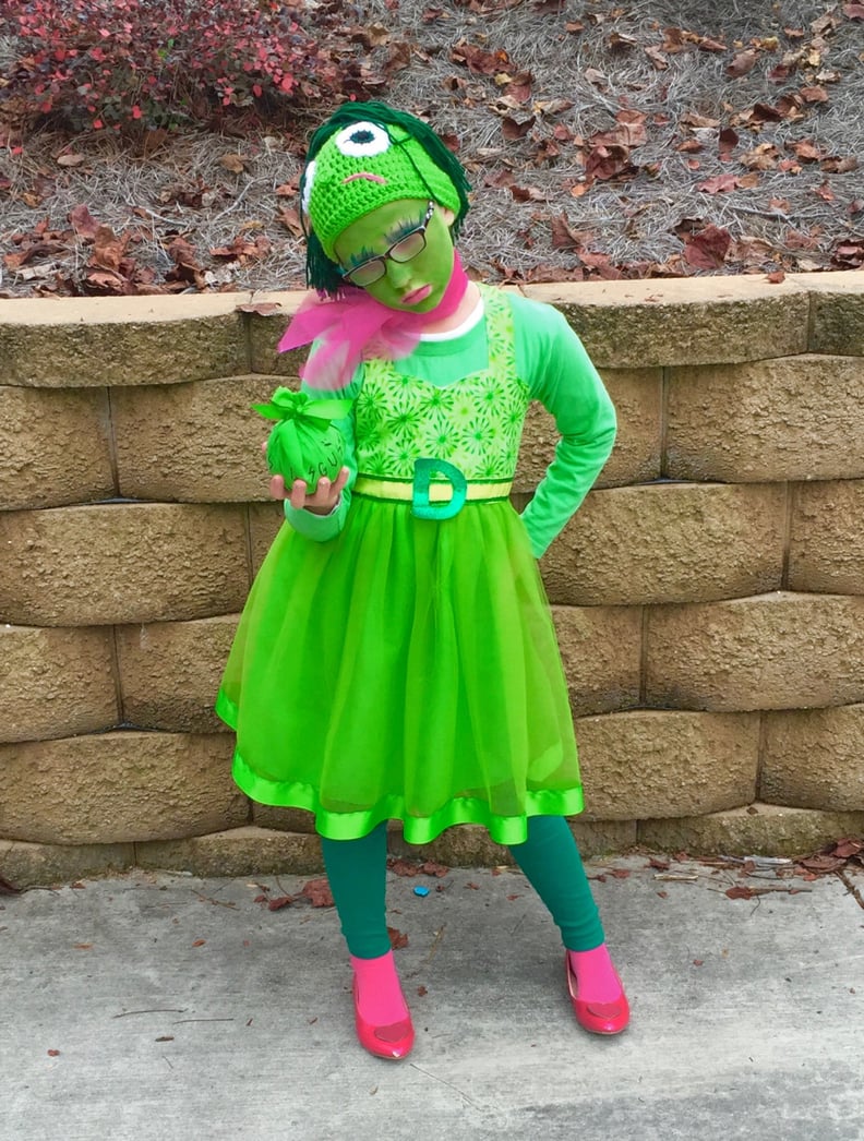 Disgust-Inspired Inside Out Halloween Costume