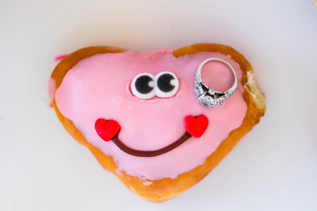 Tip: If your reception has a unique touch such as adorable doughnuts, incorporate it into a ring shot.
Photo by Luke & Ashley Photography