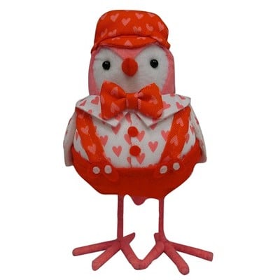 Valentine's Day Fabric Bird