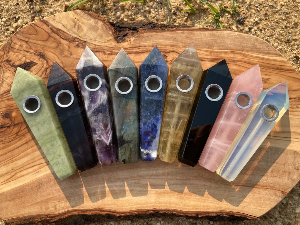 Gemstone Pipe