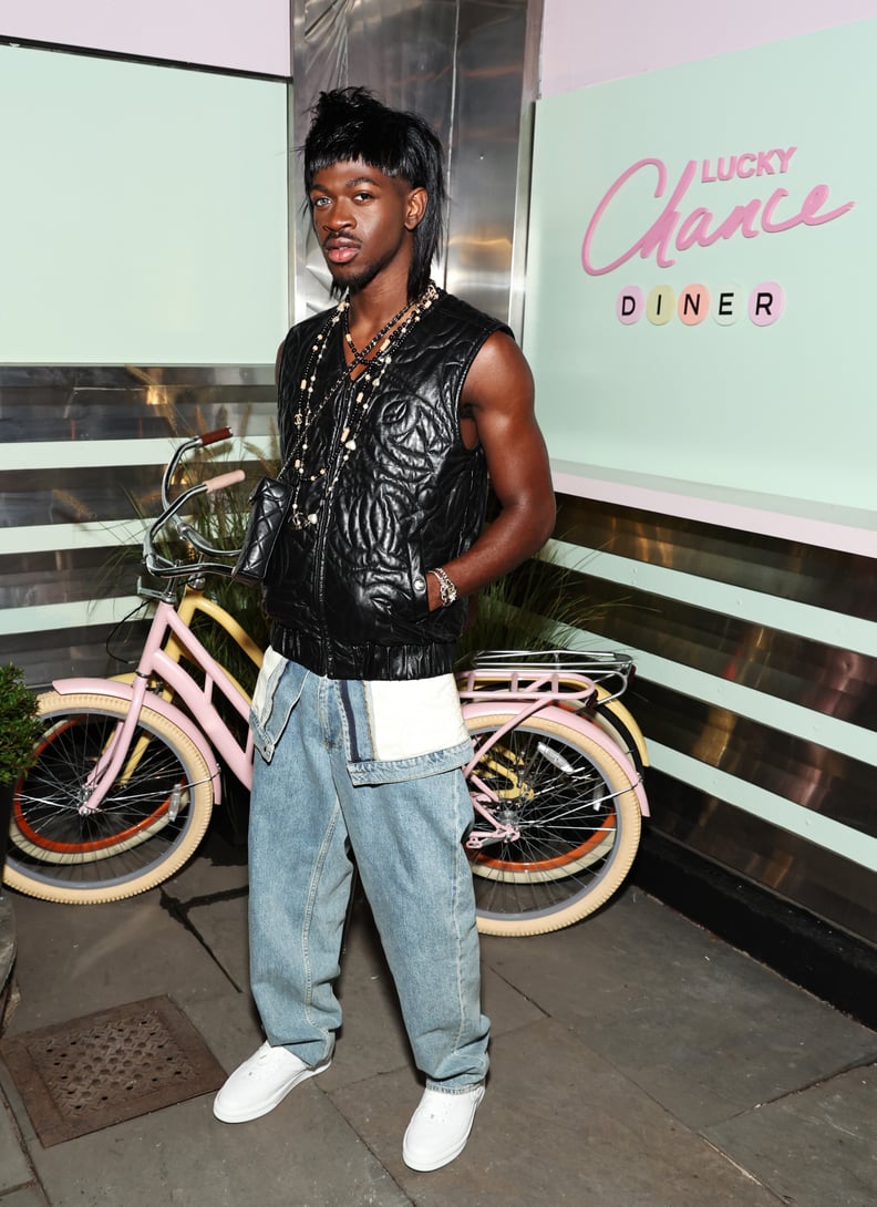 Lil Nas X at the Chanel Lucky Chance Diner