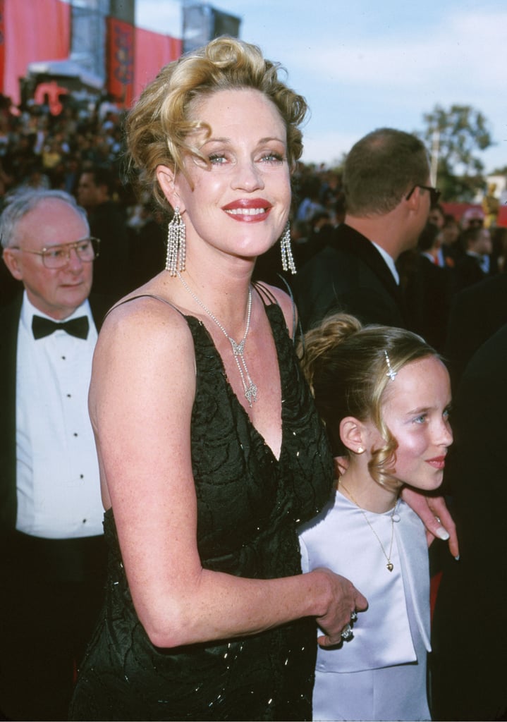Dakota Johnson and Melanie Griffith at the Oscars 2015