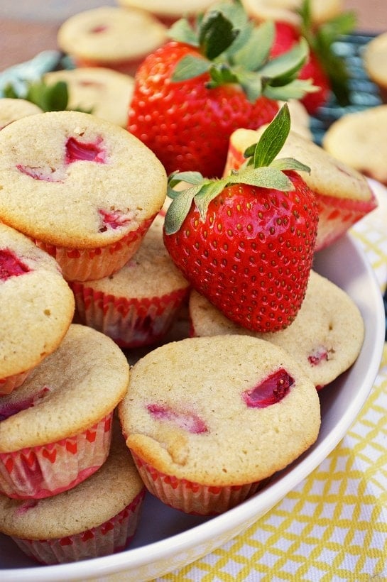 Strawberry Mini Muffins