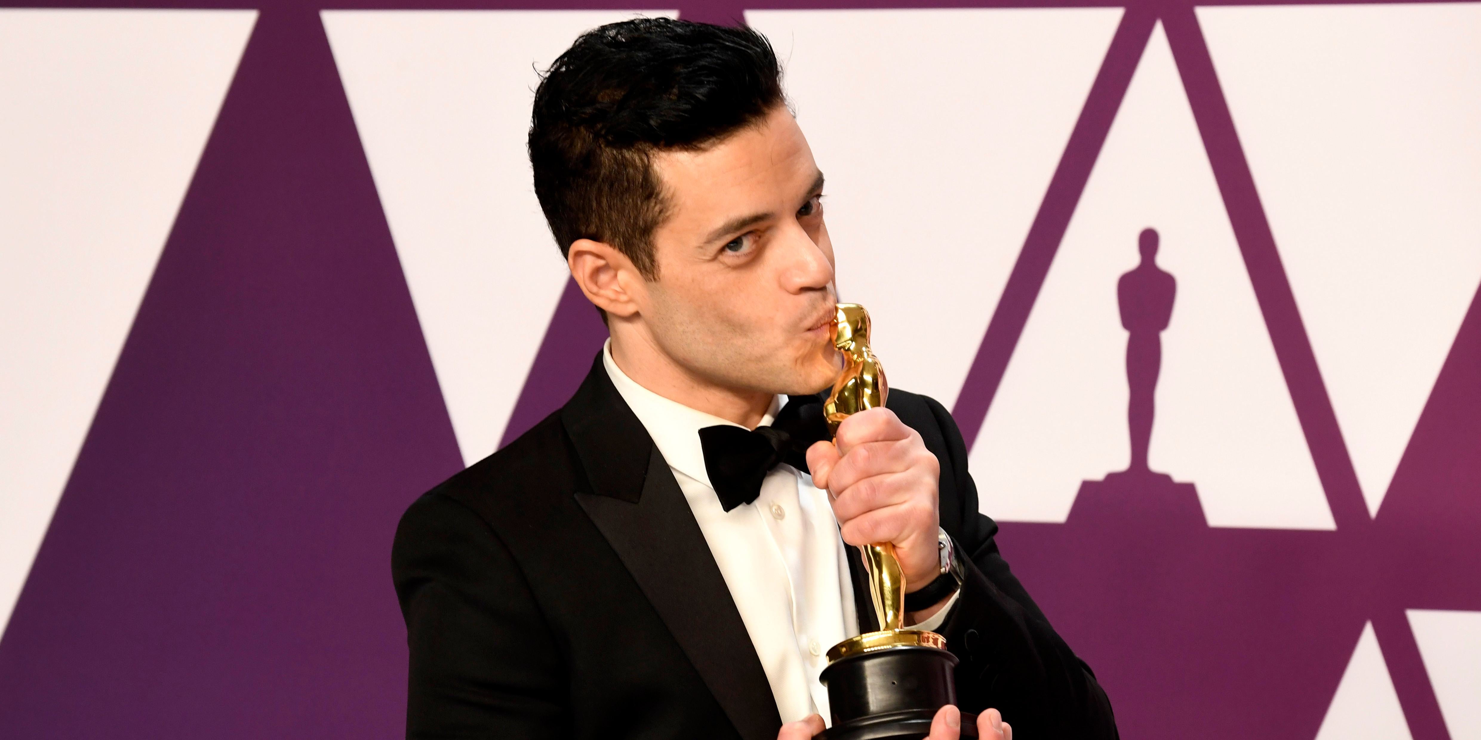 Best Rami Malek Moments at the 2019 Oscars PS Celebrity