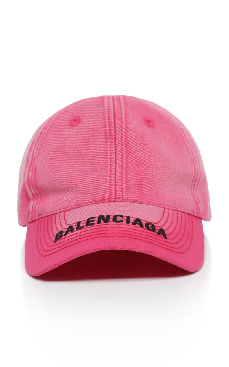 Balenciaga Embroidered Cotton-Twill Baseball Cap