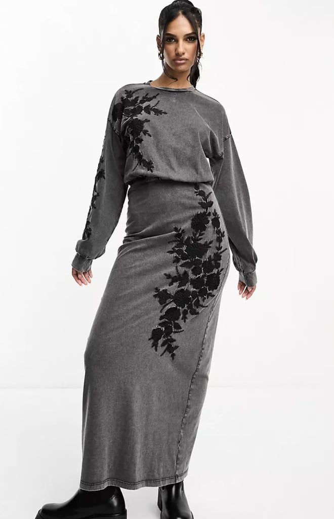 Best Printed Fall Maxi Dress