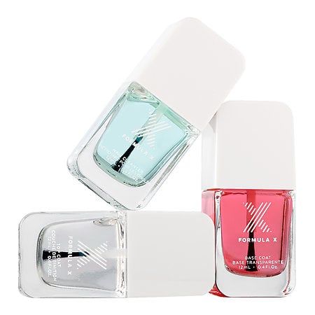 "I have lots of little secrets for making my makeup last longer and this is the one for my nail polish. I love this product because it really makes your nail polish last for weeks and look like you got it done in a salon instead of your bedroom." 
Formula X The System ($16, originally $32)