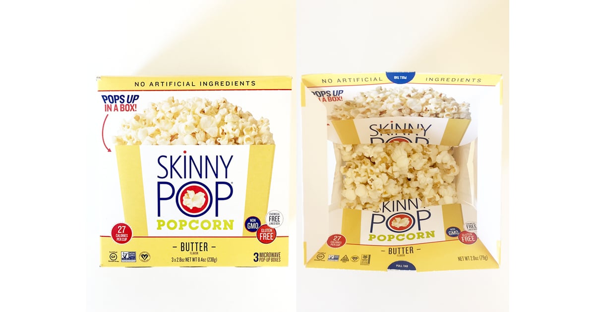 Skinny Pop ButterFlavored Microwave Popcorn Best New Snacks 2017