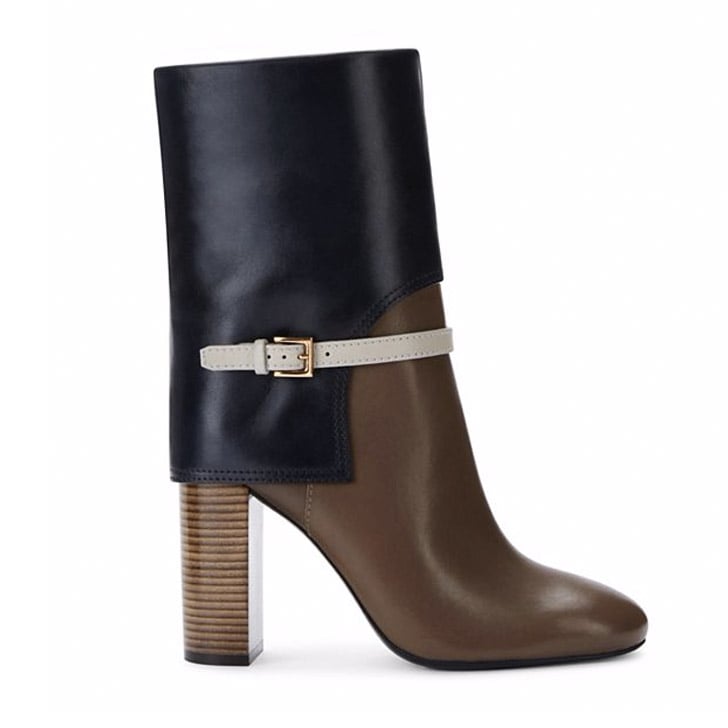 mid shaft black boots