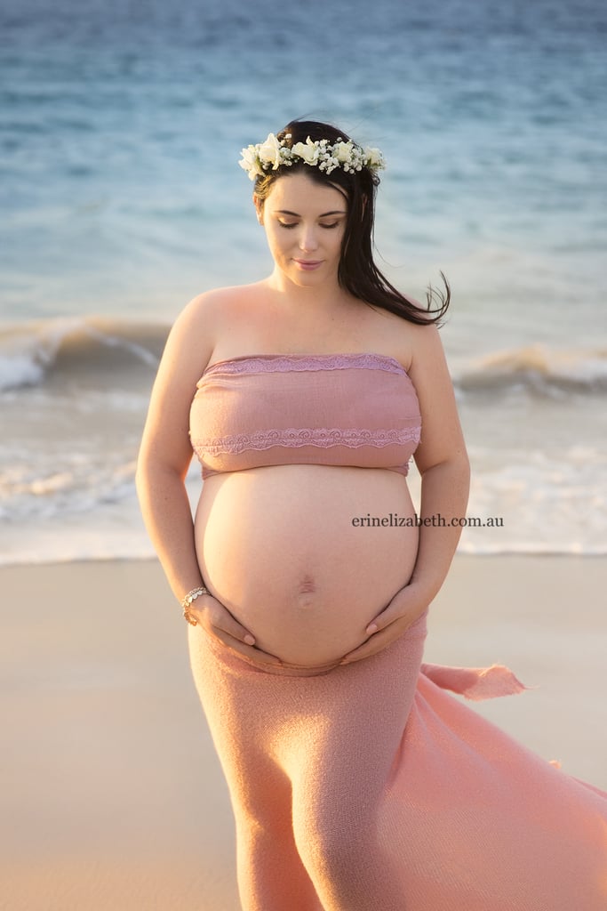 Pregnancy Photo Shoot of Mom Expecting 5 Babies