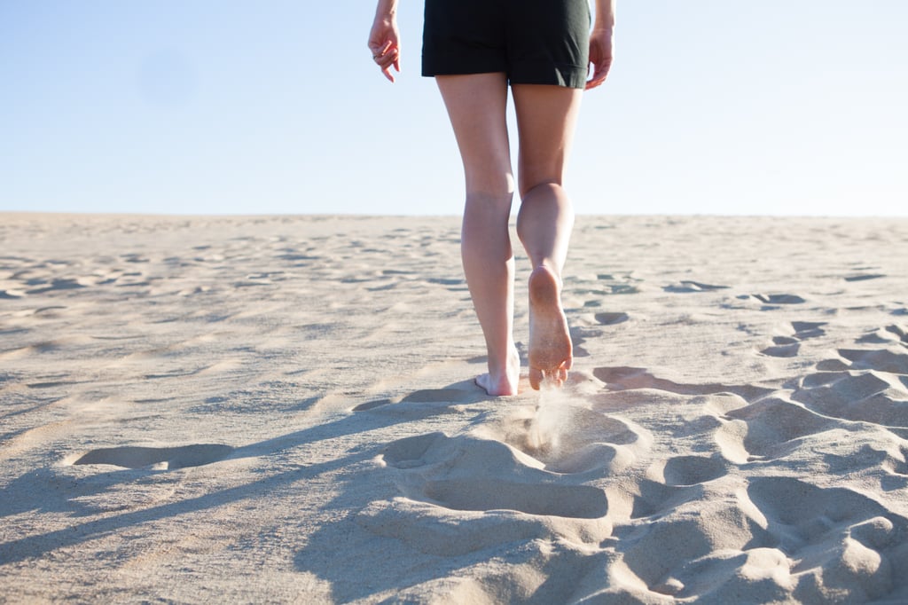 Walk on Dry Sand
