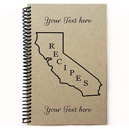 State Map Recipe Book