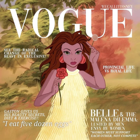 This Artist Gave Disney Princesses Their Own Vogue Covers