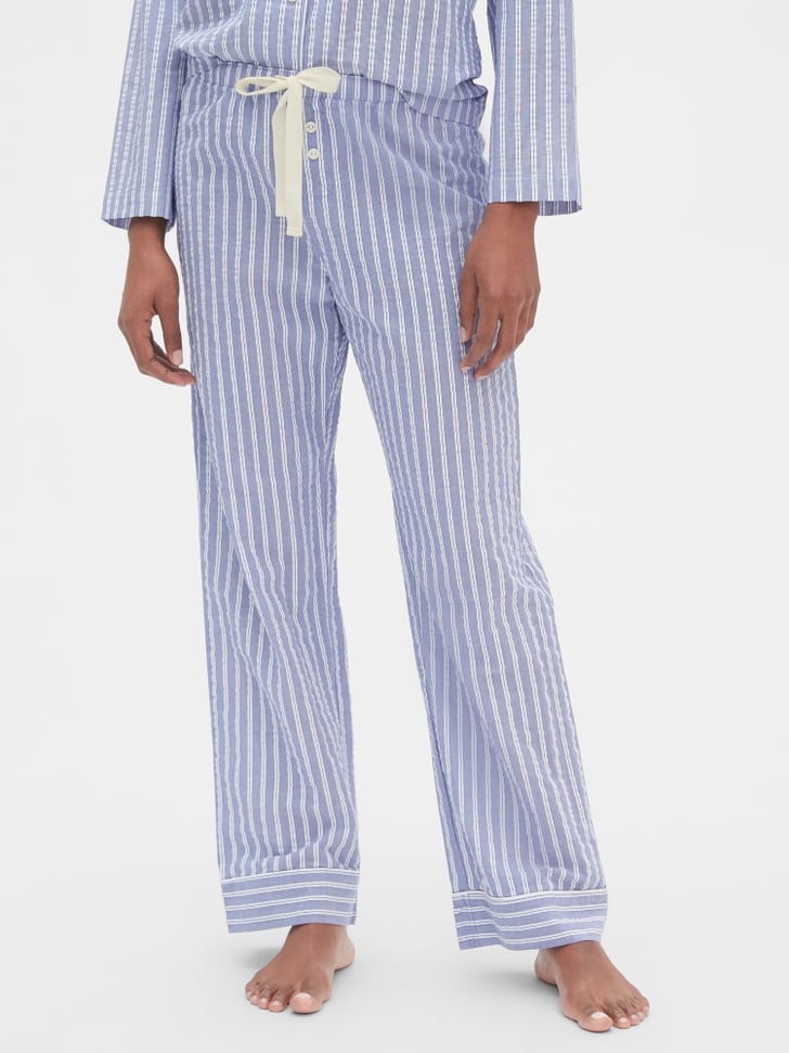 Gap Print Pajama Pants in Poplin Best Underwear and Loungewear From