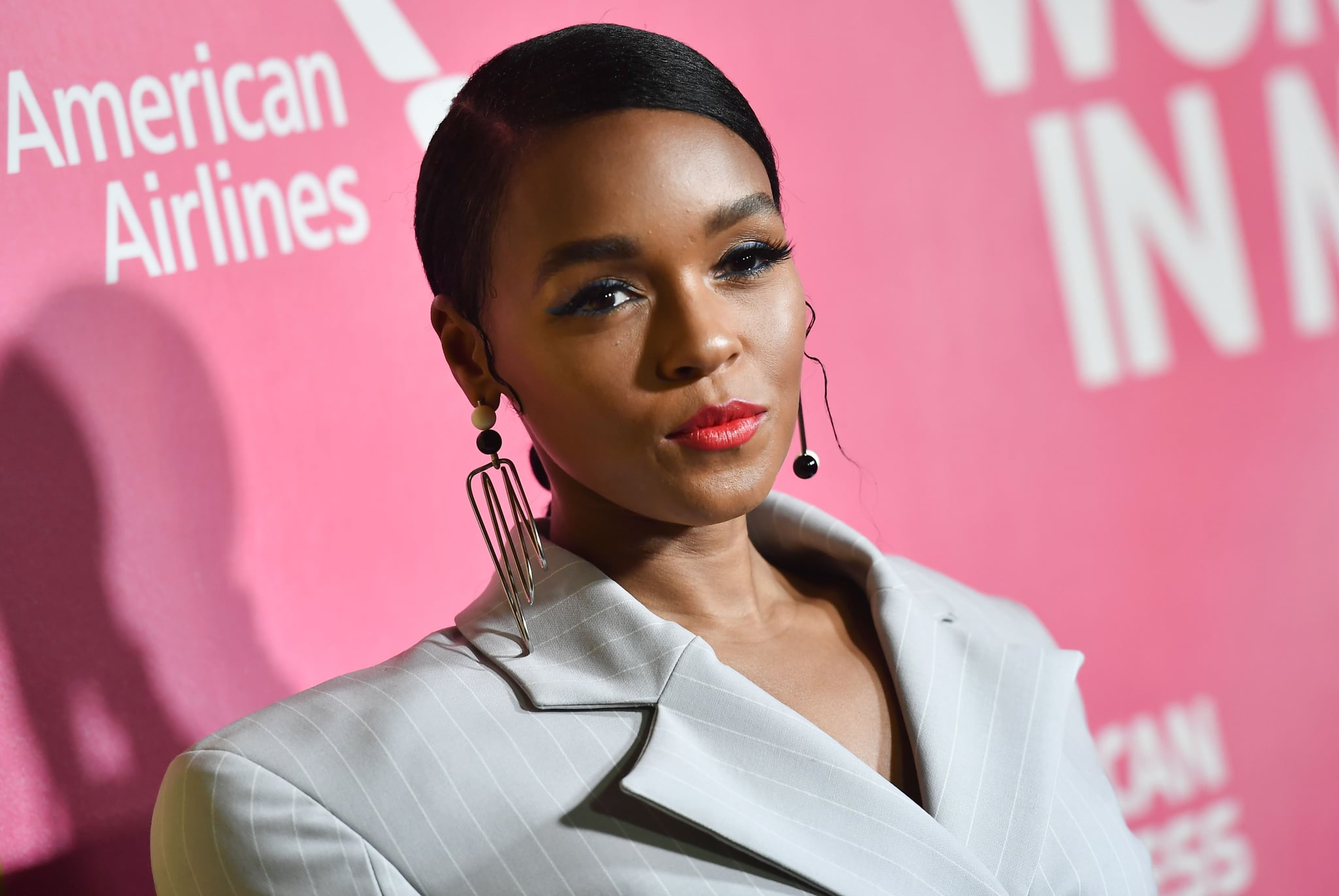 US singer/actress Janelle Monae attends Billboard's 13th Annual Women In Music event at Pier 36 in New York City on on December 6, 2018. (Photo by Angela Weiss / AFP)        (Photo credit should read ANGELA WEISS/AFP/Getty Images)