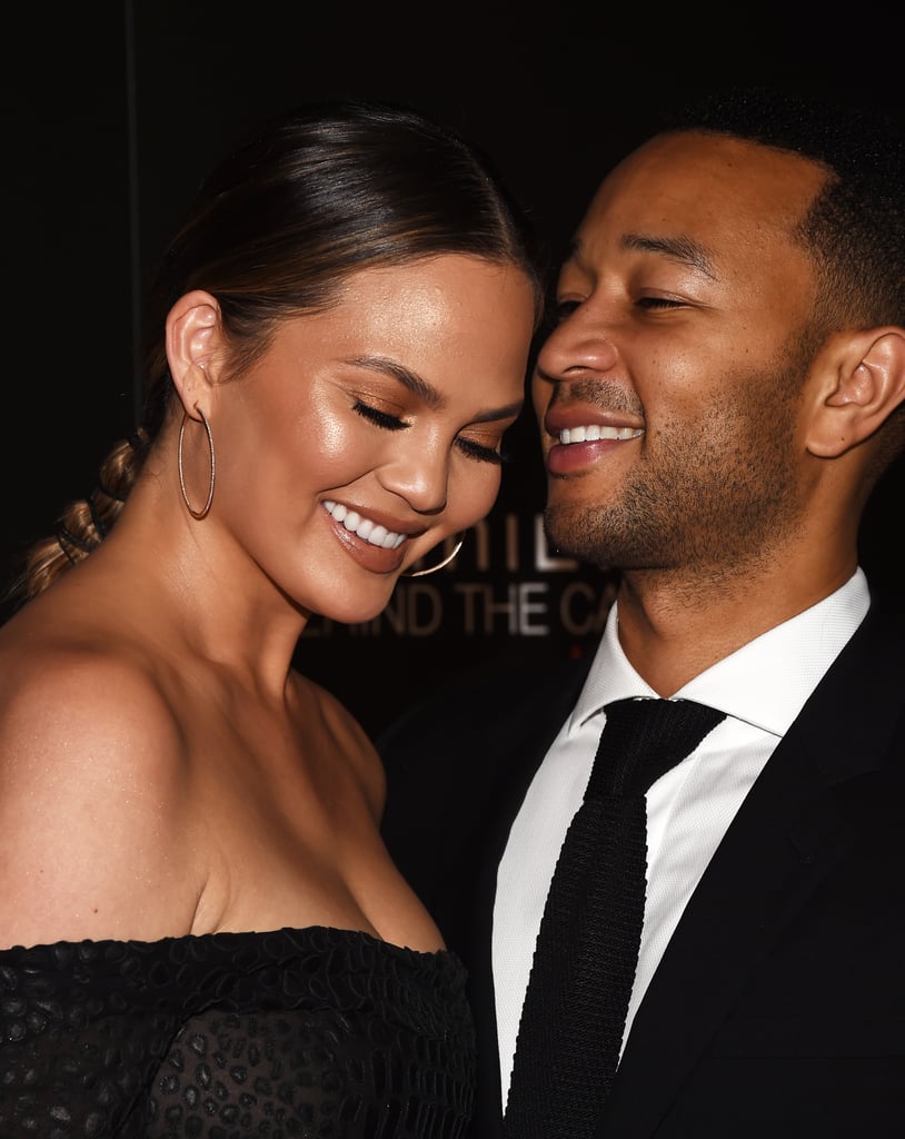 Chrissy Teigen and John Legend on Red Carpet November 2016