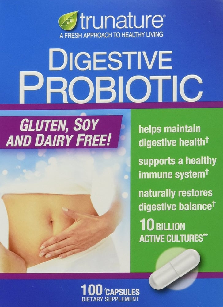 TruNature Digestive Probiotic Capsules Best Probiotics POPSUGAR