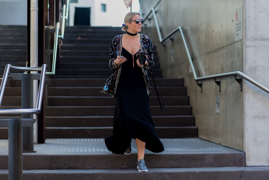 Trainers Make Your Maxi Dress All the More Functional Trainers Make Your Maxi Dress All the More Functional