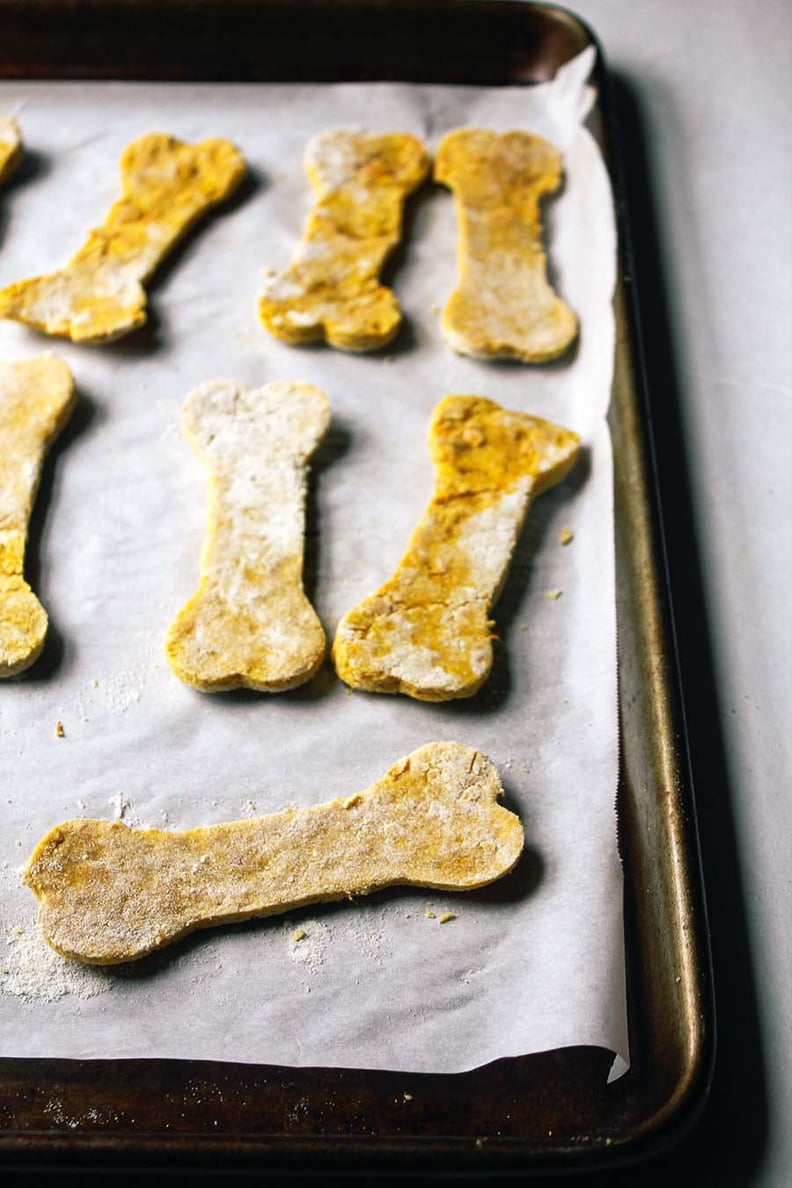 Peanut Butter and Pumpkin Dog Treats