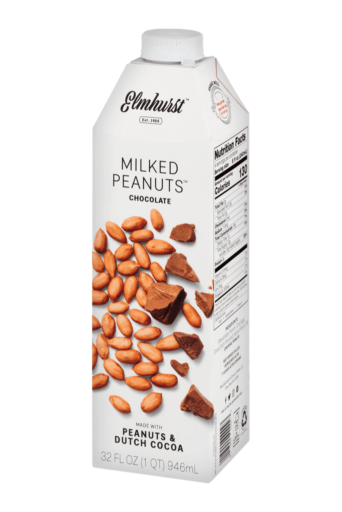 Chocolate Milk: Drink Elmhurst Milked Peanuts With Chocolate Instead
