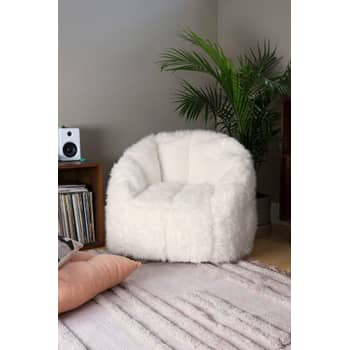 Maggie faux fur chair sales