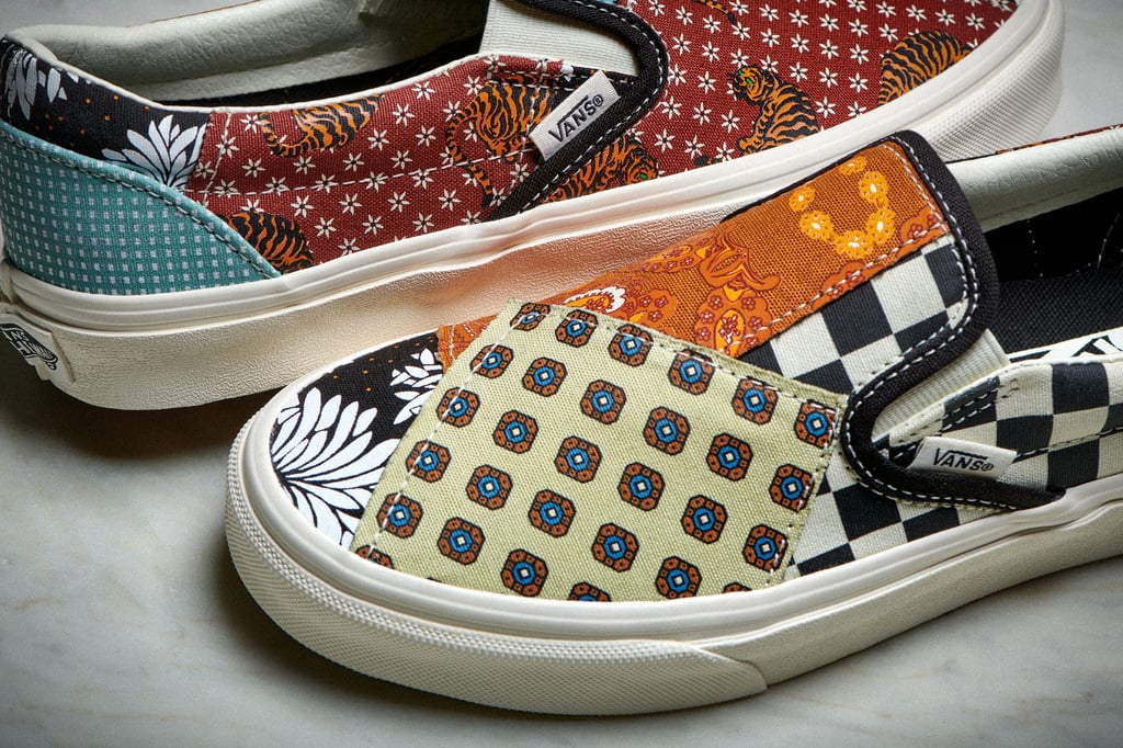 New Vans Tiger Patchwork Sneakers