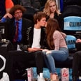 Ansel Elgort and His Girlfriend Continue Their Tradition of Making Out at Basketball Games