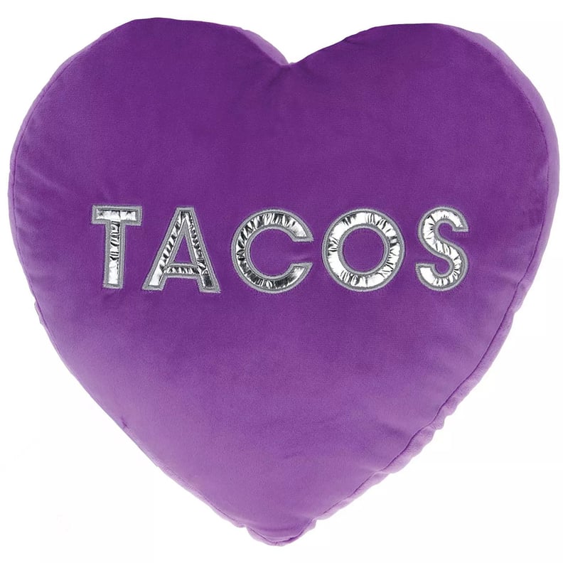Tacos Heart Shaped Valentines Plush